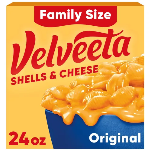 Vista 10 de Velveeta Shells & Cheese - Velveta Caracoles y Queso - Pasta de caracoles con salsa de queso y 2% de leche y queso (caja de 12 oz)
