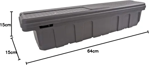 Vista 5 de Dee Zee DZ6163P Poly Crossover Caja de herramientas - Tamaño mediano 63