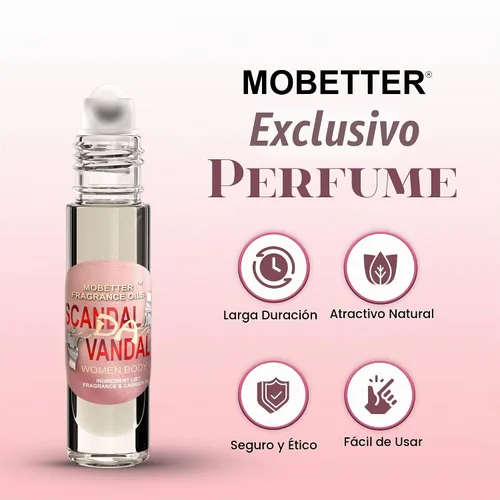 Vista 2 de MOBETTER FRAGRANCE OILS Scandal Da Vandal Perfume Mujeres Fragancia Aceite Corporal