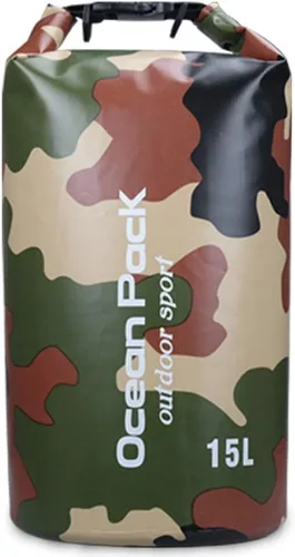 Vista 8 de Dry Sack - Mochila deportiva flotante impermeable para cuarentena de 2L/3L/5L/10L/15L/20L/30L para canotaje, kayak, senderismo, snowboard, camping