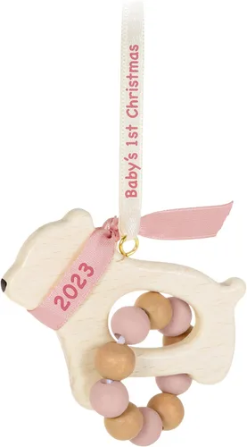 Vista 9 de Hallmark Keepsake Adorno de Navidad 2025, primer elefante navideño para niña 2025