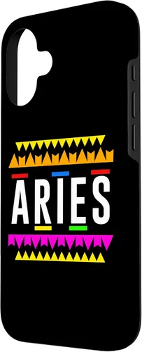 Vista 2 de Zodiac Aries Birthday bday celebrants Case for iPhone 16