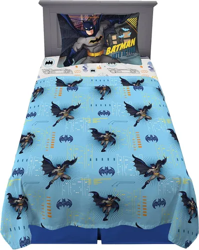Vista 26 de Franco - Juego de sábanas de microfibra súper suave para niños, tamaño matrimonial, Baby Shark