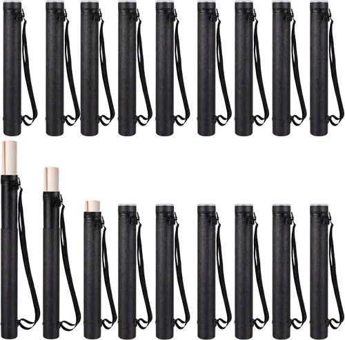 Vista 12 de Henoyso 1 Pcs Extendable Poster Tubes Bulk with Strap Blueprint Holder & Carrying Case for Maps, Documents, Artworks, Banners (XL)