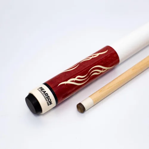 Vista 7 de PEARSON Cues PK Series Pool Cue Two-Piece Maple Wood Billiard Stick with Low-Deflection Shaft, Implex Joint Pro Tip, 18–21oz Weight Options Negro