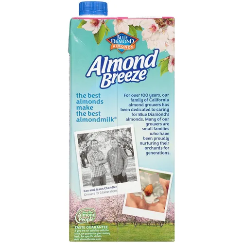 Vista 8 de Almond Breeze Mezcla de coco de almendras sin lácteos, vainilla sin azúcar, 32 onzas líquidas