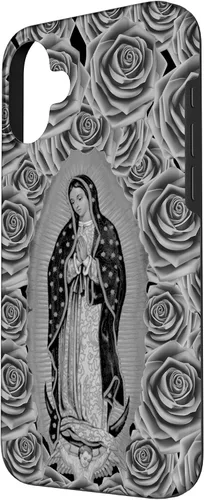 Vista 57 de Funda para iPhone 11 Nuestra Señora Virgen De Guadalupe Virgen María Floral