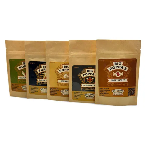 Vista 17 de Big Poppa's Double Secret Condimento para Bistec – Sazonador para Bistec Galardonado con Sal Marina Fina, Ajo en Polvo y Sal de Limón – Mezcla