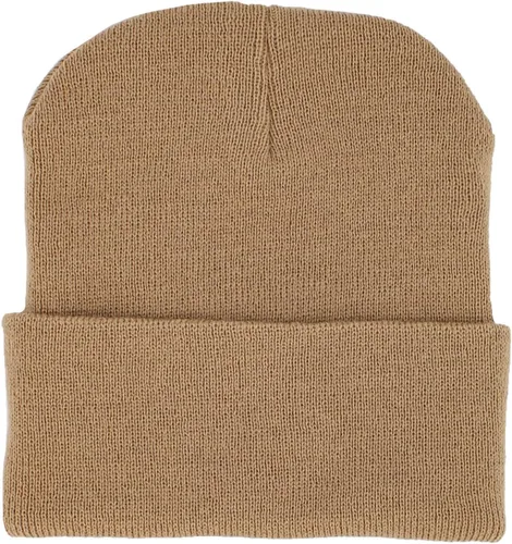 Vista 20 de KBETHOS Made in USA - Gorro de punto acrílico doblado con puños para hombre y mujer, color liso, unisex, frío 1. Gorro largo sólido negro