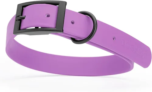 Vista 121 de Dogline Biothane - Collar impermeable para perro con hebilla de liberación rápida, resistente cincha de nailon recubierta con resistente y a prueba