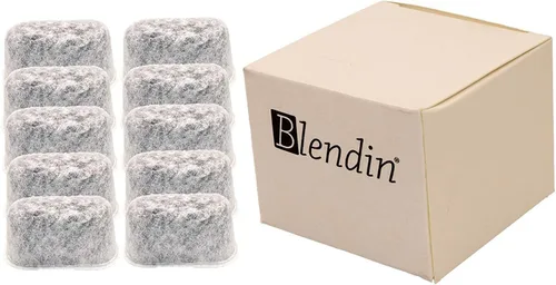 Vista 3 de Blendin - Paquete de 10 filtros de agua de repuesto para cafetera, compatible con cafeteras Cuisinart DCC-RWF1
