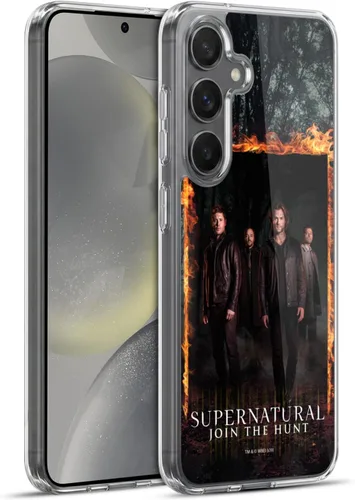 Vista 115 de Head Case Designs Supernatural Sam, Dean & Castiel Key Art - Funda de gel con licencia oficial [protección de grado militar] compatible con Google