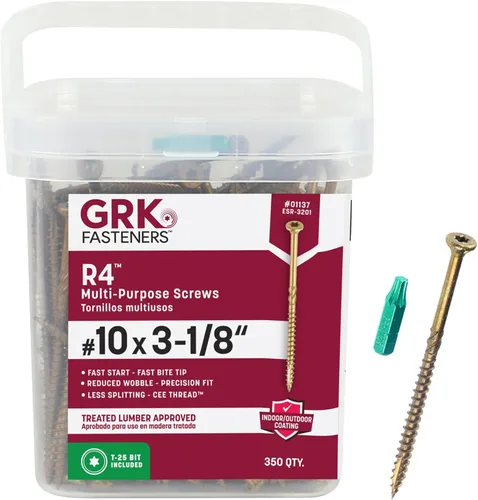Vista 14 de GRK 103133#10 x TORNILLOS MULTIUSOS R4™ de 2-1/2" 80