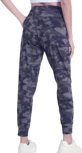 Vista 41 de Kcutteyg - Pantalones deportivos con bolsillos para mujer, diseño suave, ligero y de secado rápido, para entrenamiento, gimnasia, yoga y correr