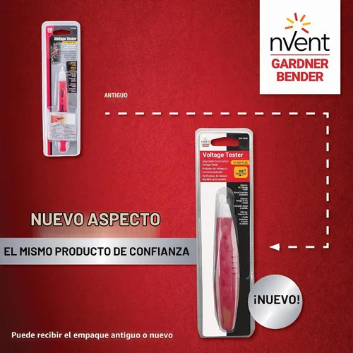 Vista 2 de nVent GARDNER BENDER GVD-3505 Probador de voltaje Livewire