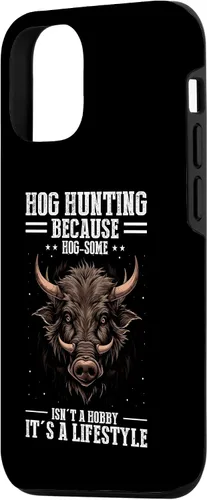 Vista 2 de iPhone 15 Hog Hunting Quote for Hog Assassin and Pig Hunting Case