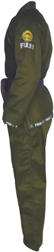 Vista 4 de FUJI BJJ Gi - Brazilian Pride Ediditon - Jiu Jitsu brasileño Gi con cinturón blanco