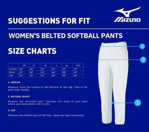 Vista 5 de Pantalón Fastpitch corto, cintura baja Mizuno