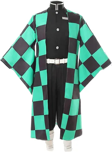 Vista 3 de Nezuko Tanjiro Cosplay Costume for Kids Tomioka Halloween Uniform Outfit for Boys And Girls Teenager