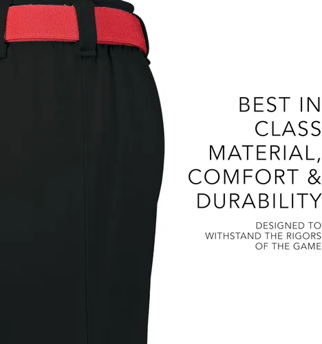 Vista 5 de Augusta Sportswear Mens Gamer Pull-up Baseball Pants Beltloops with Convenient Pockets