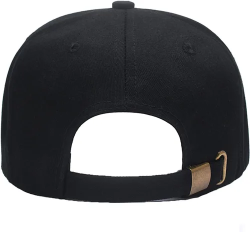 Vista 3 de Sombrero de vaquero bordado personalizado ajustable para añadir tu texto