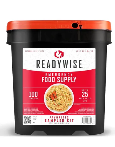 Vista 19 de ReadyWise Prepper Pack Cubo – 52 porciones de suministro de alimentos de emergencia, kit de supervivencia, comidas con proteínas, alimentos