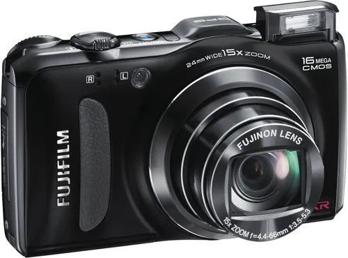 Vista 4 de Fujifilm FinePix F600EXR Cámara digital de 16 MP con sensor CMOS y zoom óptico 15x (negro)
