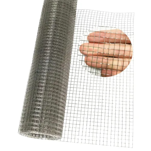Vista 7 de Malla de acero inoxidable resistente 304 de 7.9 x 10 pies, rollo de malla de alambre de malla de 1/4 de pulgada, tela de hardware de calibre 23 que