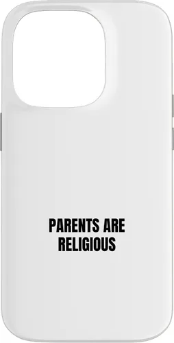 Vista 17 de iPhone 16 Parents are religious Case