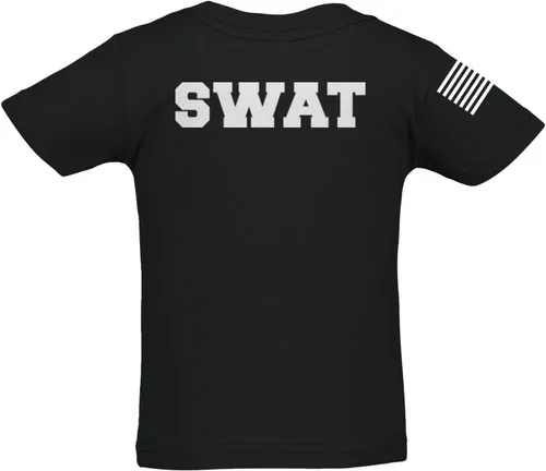 Vista 2 de Haase Unlimited Policía - Uniforme de vestir camiseta de algodón para bebé/niño pequeño