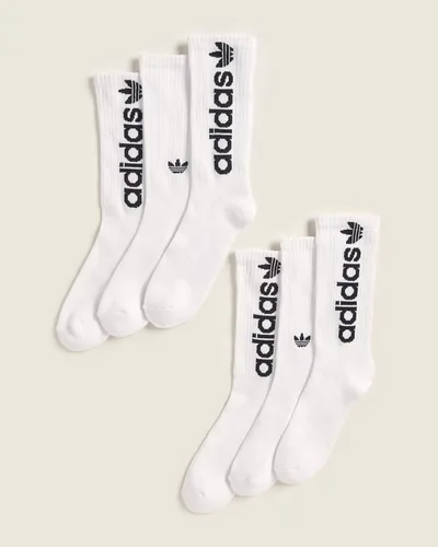 Vista 2 de Adidas Calcetines deportivos deportivos para hombre que absorben la humedad, 6 unidades6 pares (talla de zapato 6-12)