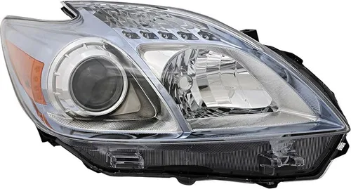 Vista 9 de Para Toyota Prius Faros Lámparas Set 2010 2011 Halógeno Conductor y Pasajero Lado