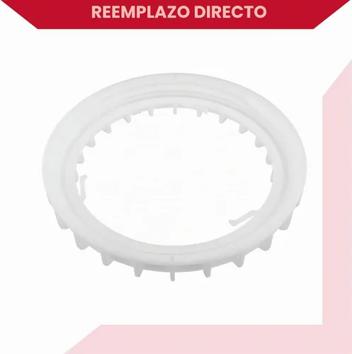 Vista 4 de No.7714448020 Retenedor de anillo de bloqueo de bomba de combustible con anillo de sello para Toyota Highlander 2004-2010 1 Set Blanco