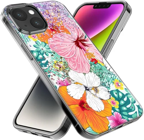 Vista 3 de MUNDAZE Funda para Apple iPhone 15 Pro Max, delgada, híbrida, a prueba de golpes, carcasa rígida de poliuretano termoplástico suave, resistente