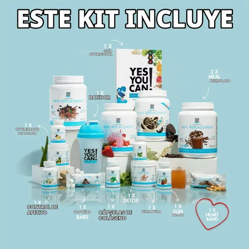 Vista 2 de Yes You Can! Kit todo en uno, batidos de reemplazo de comidas, aloe vera