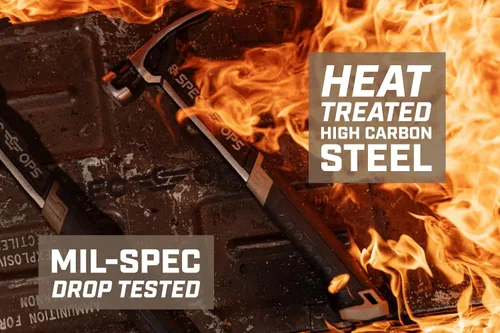 Vista 5 de Spec Ops Tools Martillo de Clavos, 16 oz, Garra Extractora, Cara Lisa, Agarre Absorbe Impactos, 3% Donado a Veteranos