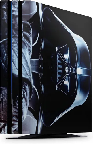 Vista 4 de giZmoZ n gadgetZ PS4 Pro Console DV from Starwars Skin Decal Vinal Sticker + 2 Controller Skins Set