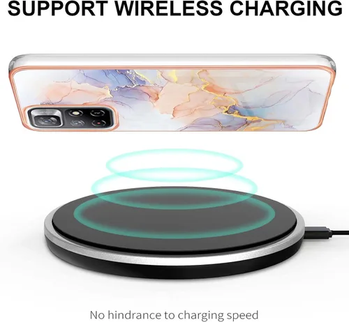 Vista 53 de Funda compatible con Nothing Phone 1, compatible con Nothing Phone One A063 para teléfono móvil TPU funda FLP