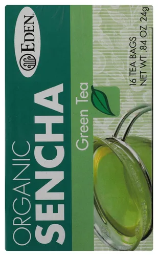 Vista 6 de Eden Alimentos Té Sencha Verde Orgánico, 16 ct