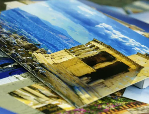 Vista 4 de HOSTEESSCHOICE Tarjetas postales de viaje, juego de 30 tarjetas postales variadas que representan sitios de viajes de fama mundial, postales