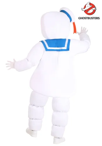 Vista 2 de Disfraz de Adulto Stay Puft de Ghostbusters Talla Plus Size Multicolor