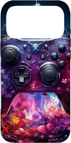 Vista 22 de Video Game Controller Gamer Funda para iPhone 17 para niños, adolescentes y hombres amantes