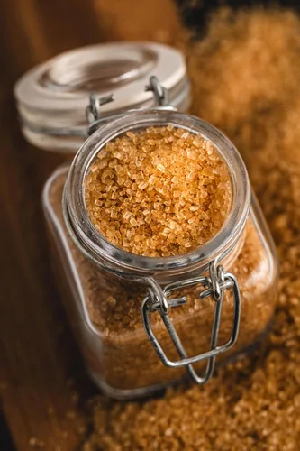 Vista 6 de India Tree Azúcar Demerara, 1 lb (paquete de 4) Large Golden Crystals