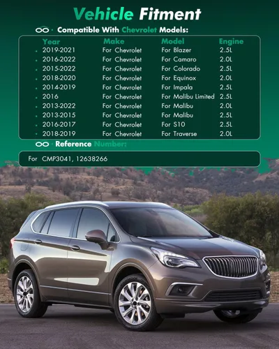 Vista 3 de SCITOO Sensor de posición del árbol de levas para Buick para Envision 2016 2017 2018 2019 2020, para Buick para LaCrosse 2018 2019 para Buick