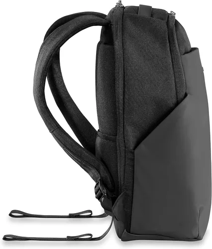Vista 11 de Briggs & Riley Mochila mediana Delve, Negro -, Briggs & Riley Delve - Mochila mediana para laptop, se adapta a portátiles de hasta 15 pulgadas