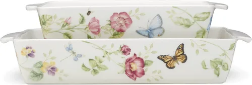 Vista 10 de Lenox Butterfly Meadow - Tabla de preparación, vidrio, tamaño pequeño
