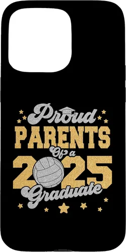 Vista 28 de iPhone 16 Parents of a 2025 Graduate Prom Graduation 25 VolleyBall Case