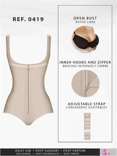 Vista 4 de Salome Fajas Colombianas Postparto Reductoras y Moldeadoras Shapewear for Women