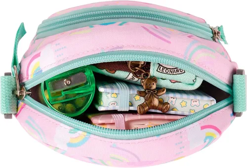 Vista 6 de Choco Mocha Monederos para niñas pequeñas de 3 a 8 años