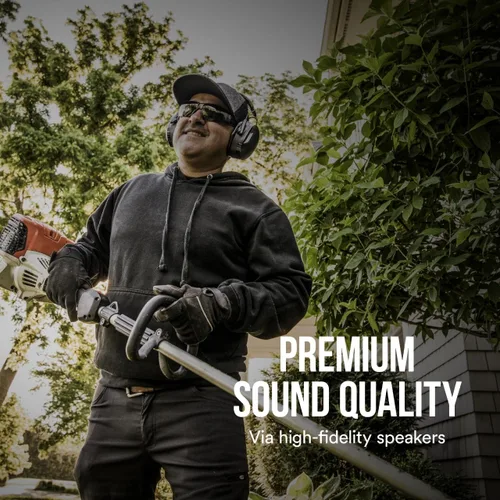 Vista 5 de 3M WorkTunes Connect + Protector auditivo solar inalámbrico con tecnología Bluetooth, protección auditiva Bluetooth con una
